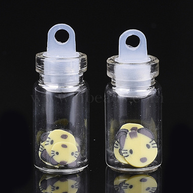 Accesorios de decoración de arte de uñas de gatito de arcilla polimérica hechos a mano(MRMJ-S046-001A)-2