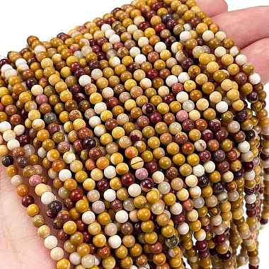 Round Mookaite Beads