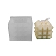 Cuboid DIY Candle Food Grade Silicone Molds with Diamond Shape Ball(DIY-B034-12)-1