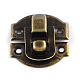 Wooden Box Lock Catch Clasps(IFIN-R203-47AB)-2
