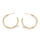 Brass Stud Earring Findings(KK-S345-031)-1