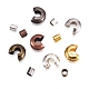 Brass Crimp Tube Beads and Brass Crimp Beads Covers(KK-TA0006-01)-3
