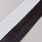 Flat Imitation Leather Cord, Black, 50x2mm, about 2.52 Yards(2.3m)/Roll(AJEW-WH20005-16G-01)