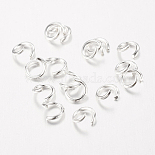 Silver Ring Iron Open Jump Rings(JROS4mm)