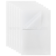 Ribbon Sticker, Composite Adhesive Label, Rectangle, White, 28x18cm(DIY-PH0004-97)