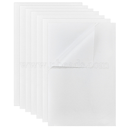Ribbon Sticker, Composite Adhesive Label, Rectangle, White, 28x18cm(DIY-PH0004-97)