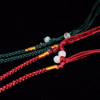 Nylon Cord Necklace Making(NWIR-E028-04B)-5
