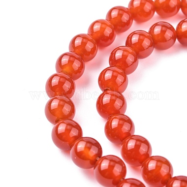 Chapelets de perles en cornaline naturelle(X-G-C076-8mm-2A)-2
