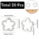 20Pcs Alloy Bead Frame(FIND-SC0017-73P)-2