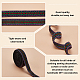 5 Yards Ethnic Style Embroidery Flat Polyester Elastic Rubber Cord/Band(OCOR-BC0005-15B)-4
