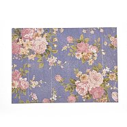 Paper Envelope Flower Pattern, Colorful, 176x124.5x0.4mm(DIY-WH0148-15F)