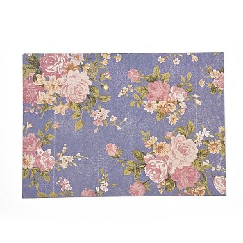 Paper Envelope Flower Pattern, Colorful, 176x124.5x0.4mm