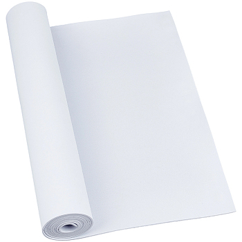 1 Roll EVA Foam Roll, for Art Supplies, Paper Scrapbooking, Cosplay, Halloween, Foamie Crafts, White, 1250x330x2mm