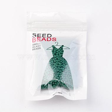 8/0 3mm perlas de semillas de vidrio de pintura para hornear perlas espaciadoras sueltas(X-SEED-S002-K26)-3