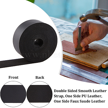 Flat Imitation Leather Cord(LC-GF0001-04D-01)-4