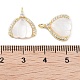 Brass Micro Pave Cubic Zirconia Pendants(KK-C051-35G)-3