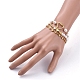 Perlen Armbänder & Glieder Armbänder & Kettenarmbänder Sets(BJEW-JB05509)-5
