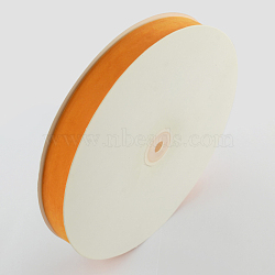5/8 inch Single Face Velvet Ribbon, Orange, 5/8 inch(15.9mm), about 25yards/roll(22.86m/roll)(OCOR-R019-15.9mm-035)