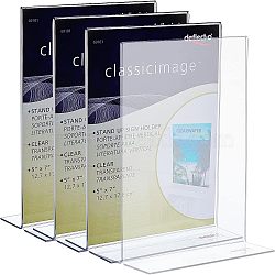 Nbeads Acrylic Display Clip, T-shaped, Clear, 7.3x12.8x18.2cm(ODIS-NB0001-08A)