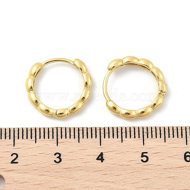 Brass Huggie Hoop Earrings(EJEW-L231-33G)-5