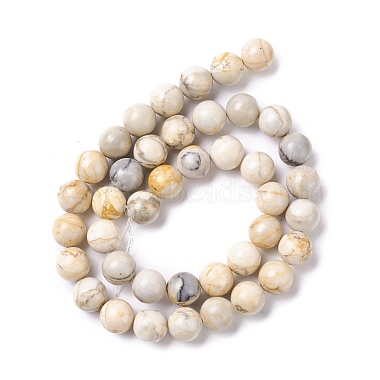 Chapelets de perles en turquoise de HuBei naturelle(G-K317-A08-02)-4
