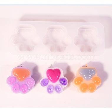 White Silicone Pendant Molds