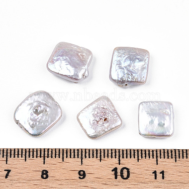 Baroque Natural Nucleated Pearl Keshi Pearl Beads(PEAR-S020-K09-1)-4