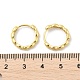 Brass Huggie Hoop Earrings(EJEW-L231-33G)-5