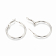 boucles d'oreilles créoles en acier inoxydable anti-ternissement 304(STAS-S078-07-30mm)-2