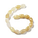 topaze naturelles perles de jade de brins(G-P520-C13-01)-3