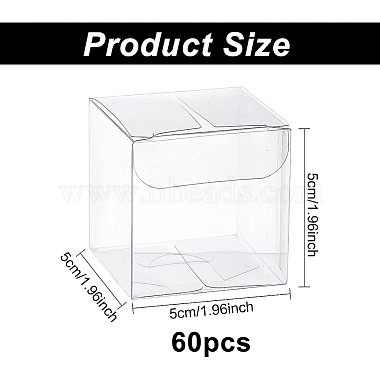 Прозрачная пластиковая подарочная упаковка для домашних животных(CON-WH0052-8x8cm)-2