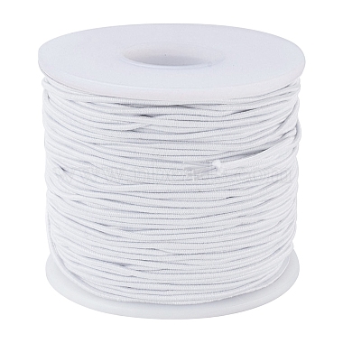 1.5mm White Elastic Fibre Thread & Cord