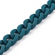 Handmade Rubberized Style Acrylic Curb Chains(AJEW-JB00855-02)-1