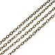 3.28 Feet Brass Cable Chains(X-CHC-T008-06C-AB)-1