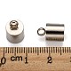 Smooth Surface 201 Stainless Steel Cord Ends(X-STAS-R063-94)-3