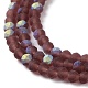 Imitation Jade Glass Beads Strands(EGLA-A034-T2mm-MB13)-4