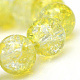 Cuisson peints en verre craquelé brins de perles(X-CCG-S001-10mm-04)-1