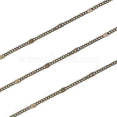 Brass Coated Iron Cable Chains(CH-CJ0001-05AB)-4