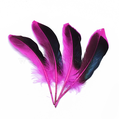 Magenta Feather Ornament Accessories