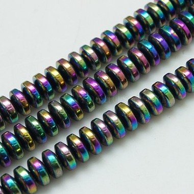 6mm Disc Non-magnetic Hematite Beads