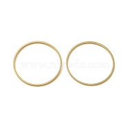 Brass Linking Rings, Golden, Ring, 24x0.9mm, Inner Diameter: 22mm(KK-K357-05C-G)