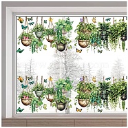 PVC Window Static Stickers, Rectangle Shape, for Window Decoration, 380x1160mm(AJEW-WH0385-0017)