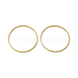 Brass Linking Rings, Golden, Ring, 24x0.9mm, Inner Diameter: 22mm(KK-K357-05C-G)