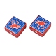 Printed Handmade Porcelain Beads(PORC-G016-04L)-2