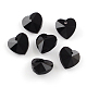 Faceted Heart Transparent Glass Charm Pendants(GLAA-S054-02)-1