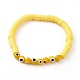 Polymer Clay Heishi Beads Stretch Bracelets Sets(BJEW-JB05905)-4
