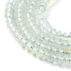 Chapelets de perles en préhnite naturelle(G-E560-R01-01)-3