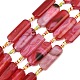naturelles agate jaune brins de perles(G-H342-B05-01)-2