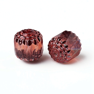 Electroplated Czech Glass Beads(GLAA-G077-28A)-2