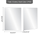 pandahall elite 6 piezas 2 colores placa de transferencia de calor de aluminio(AJEW-PH0001-63)-4